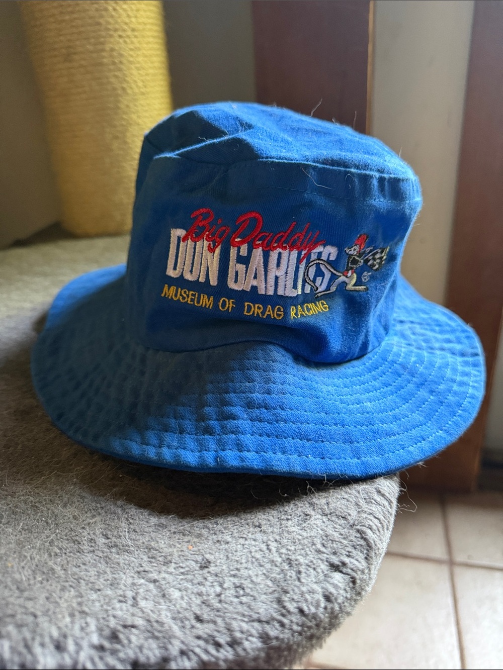 Signed Don Garlits Bucket Hat Museum of Drag Racing